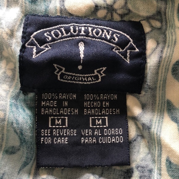 Vintage Solutions 80’s Green Print Blouse and Skort Matching Set - Picture 16 of 16